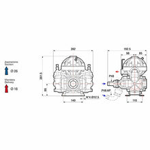 Load image into Gallery viewer, NEW - COMET MEDIUM PRESSURE DIAPHRAGM PUMPS P48