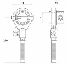Load image into Gallery viewer, NEW - RATCHET TOOL FOR TOP LINK Ø51 ""CRICNIC""