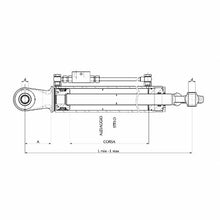 Load image into Gallery viewer, HYDRAULIC TOP LINK 50X30X280
