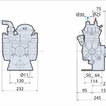 Load image into Gallery viewer, NEW - DIAPHGRAM PUMP “AR” 70 BP/C
