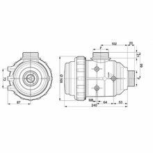 Load image into Gallery viewer, NEW - 316 SERIES SUCTION FILTER 2” LONG THREAD 50MESH
