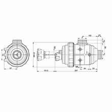 Load image into Gallery viewer, NEW - 316 SERIES SUCTION FILTER 2” LONG THREAD 50MESH WITH STOP VALVE
