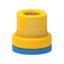 Load image into Gallery viewer, NEW - 10x HCC Hollow Cone Nozzle 80 degrees Yellow
