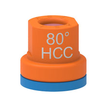 Load image into Gallery viewer, NEW - 10x HCC Hollow Cone Nozzle 80 degrees Orange
