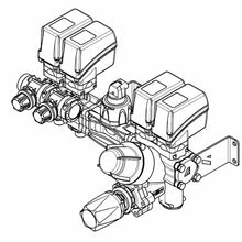 Load image into Gallery viewer, NEW - CONTROL UNIT WITH FLOWMETER AND 2 SECTION VALVES
