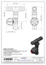 Load image into Gallery viewer, NEW - 3/4" Barbed Nozzle Body with non drip assembly
