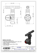 Load image into Gallery viewer, NEW - 1/2" Barbed Nozzle Body with non drip assembly
